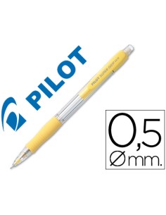 CI | Portaminas pilot super grip amarillo 0,5 mm sujecion...