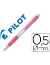 CI | Portaminas pilot super grip rosa 0,5 mm sujecion de caucho