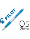 CI | Portaminas pilot super grip celeste 0,5 mm sujecion de caucho