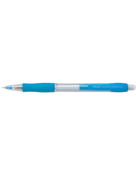 CI | Portaminas pilot super grip celeste 0,5 mm sujecion de caucho