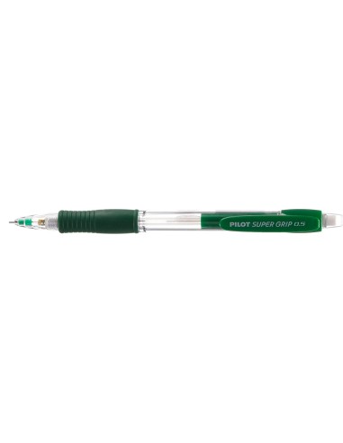 CI | Portaminas pilot super grip verde 0,5 mm sujecion de caucho