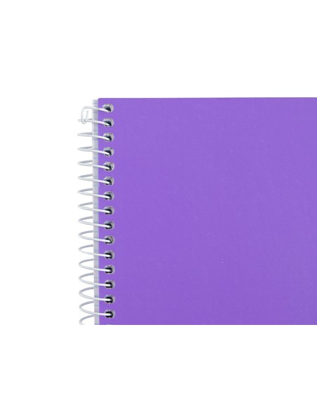 CI | Cuaderno espiral liderpapel cuarto witty tapa dura 80h 75gr cuadro 4mm con margen colores surtidos