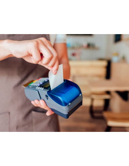 CI | Rollo sumadora termico q-connect 57 mm ancho x 60 mm diametro sin bisfenol a