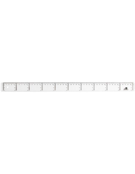CI | Regla liderpapel 50 cm plastico cristal