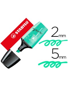 CI | Rotulador stabilo boss mini pastellove pizca de menta