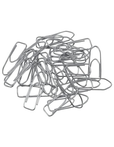 CI | Clips niquelados q-connect nº4 50 mm caja...