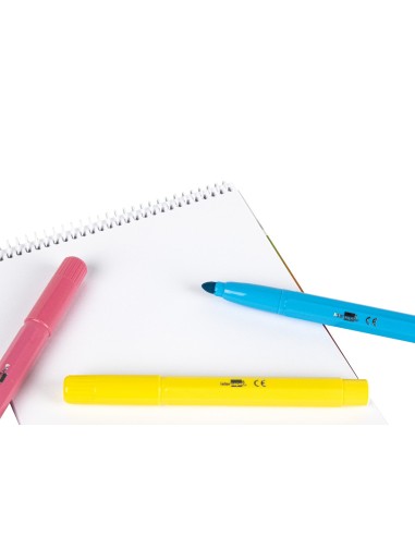 CI | Bloc dibujo liderpapel escolar espiral 155x215mm 20 hojas 90g/m2 sin recuadro