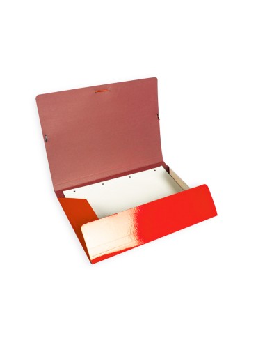 CI | Carpeta liderpapel gomas folio 3 solapas carton plastificado colores surtidos