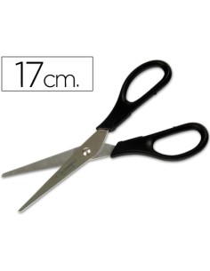 CI | Tijera oficina q-connect inoxidable 7" -17 cm -blister