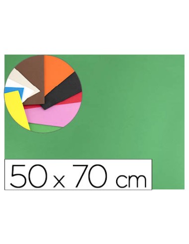 CI | Goma eva liderpapel 50x70cm 60g/m2 espesor 1.5mm verde