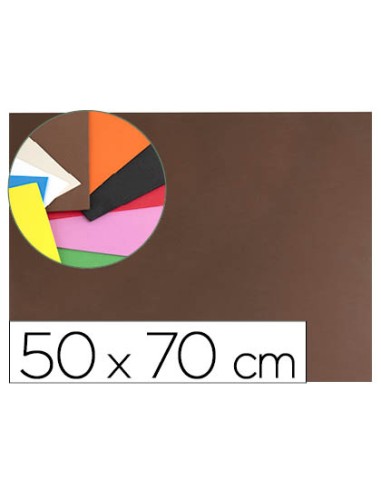 CI | Goma eva liderpapel 50x70cm 60g/m2 espesor 1.5mm marron