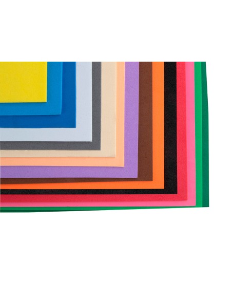 CI | Goma eva liderpapel 50x70cm 60g/m2 espesor 1.5mm blanco