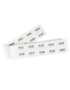 CI | Tira de rifa doble 2