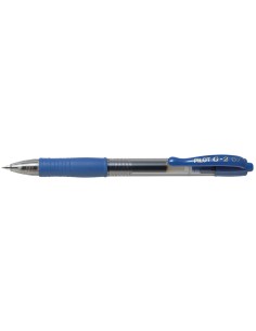 CI | Boligrafo pilot g-2 azul tinta gel -retractil... 2