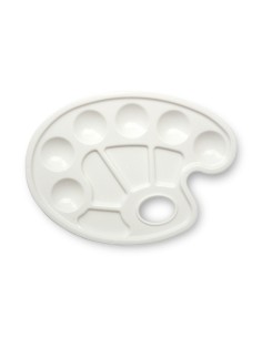 CI | Paleta plastica lidercolor ovalada 10 huecos... 2