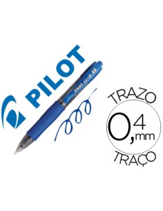 CI | Boligrafo pilot g-2 pixie azul tinta gel retractil...