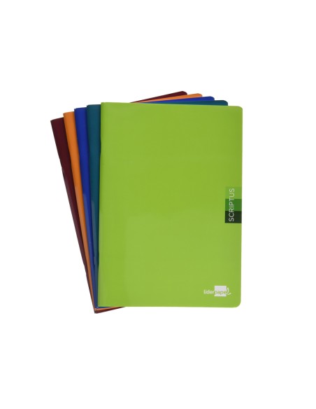 CI | Libreta liderpapel scriptus a5 plus 48 hojas 90g/m2 liso sinmargen