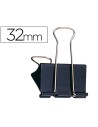 CI | Pinza metalica q-connect reversible n.3 32 mm caja de 10 unidades