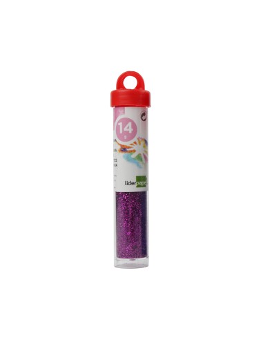 CI | Purpurina liderpapel fantasia colores metalicos surtidos bote de 14 gr