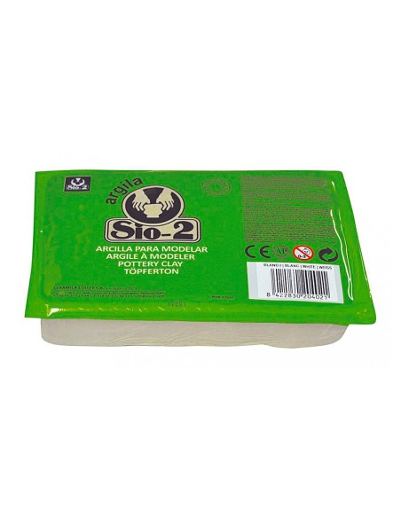 CI | Arcilla sio-2 blanca paquete de 1.5 kg