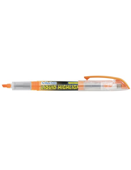 CI | Rotulador artline fluorescente ek-640 naranja -punta biselada