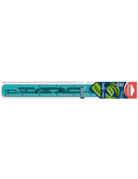 CI | Regla maped plastico flexible de 30 cm colores surtidos