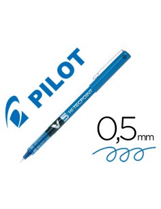 CI | Rotulador pilot punta aguja v-5 azul 0.5 mm