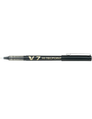 CI | Rotulador pilot punta aguja v-7 negro 0.7 mm