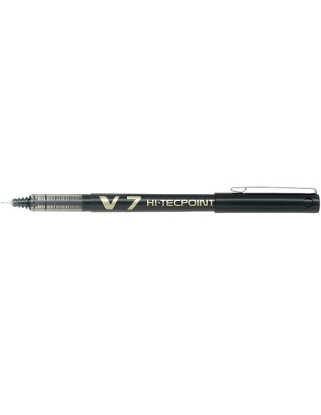 CI | Rotulador pilot punta aguja v-7 negro 0.7 mm