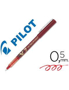CI | Rotulador pilot punta aguja v-7 rojo 0.7 mm