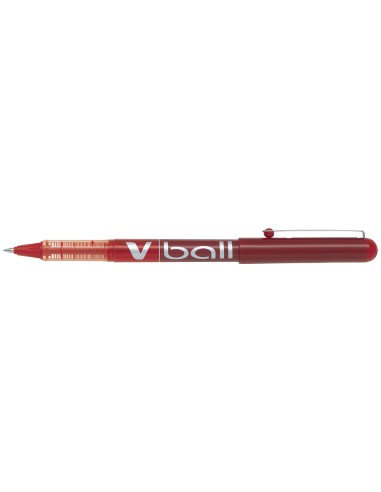 CI | Rotulador pilot roller v-ball rojo 0.5 mm