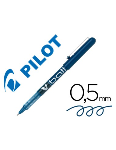 CI | Rotulador pilot roller v-ball azul 0.5 mm