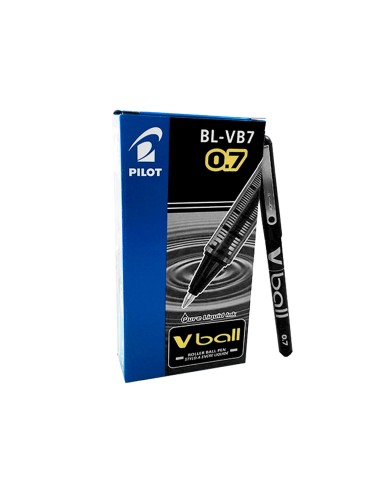 CI | Rotulador pilot roller v-ball negro 0.7 mm