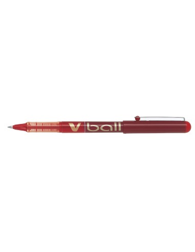 CI | Rotulador pilot roller v-ball rojo 0.7 mm