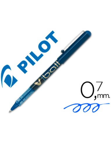 CI | Rotulador pilot roller v-ball azul 0.7 mm