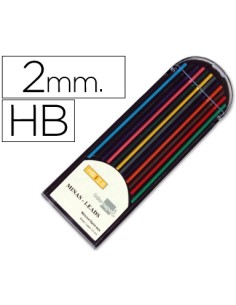 CI | Minas liderpapel colores surtidos de 2 mm -estuche...