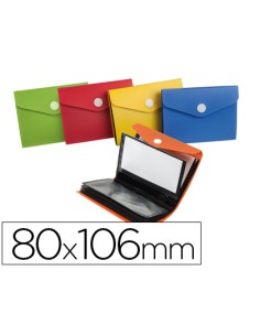 CI | Carpeta liderpapel clasificador de tarjetas plastico...