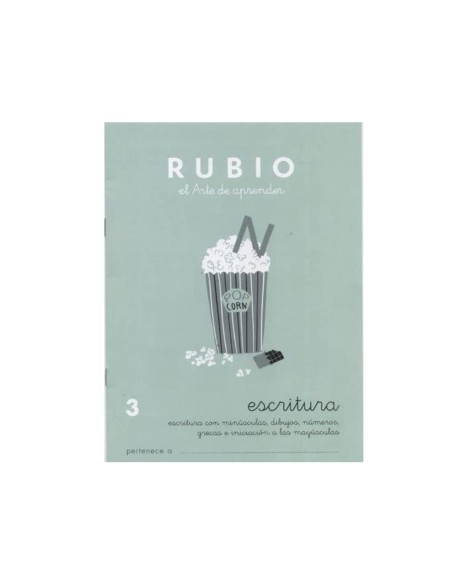 CI | Cuaderno rubio caligrafia nº 3