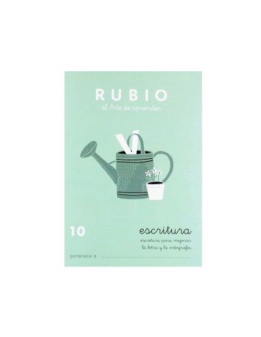 CI | Cuaderno rubio caligrafia nº 10