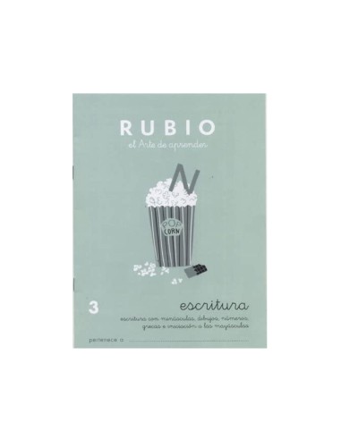 CI | Cuaderno rubio caligrafia nº 03