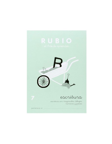 CI | Cuaderno rubio caligrafia nº 7