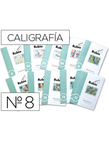 CI | Cuaderno rubio caligrafia nº 8