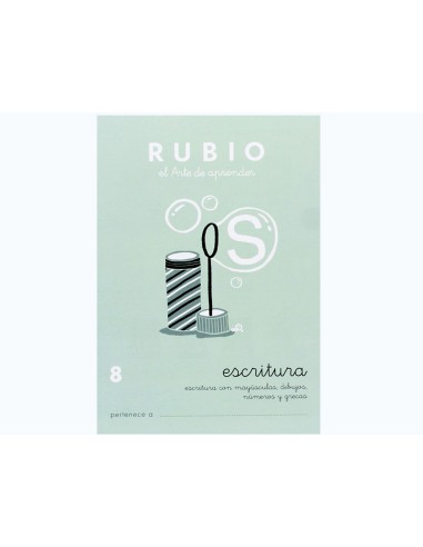 CI | Cuaderno rubio caligrafia nº 8