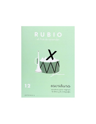 CI | Cuaderno rubio caligrafia nº 12