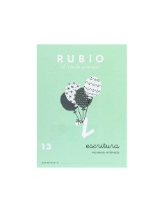 CI | Cuaderno rubio caligrafia nº 13 2