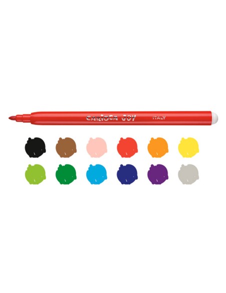 CI | Rotulador carioca joy caja de 12 colores