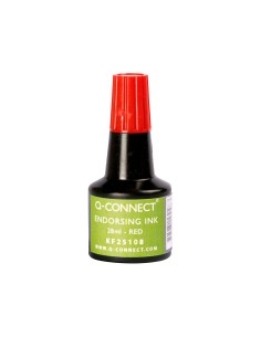 CI | Tinta tampon q-connect rojo -frasco de 28 ml 2