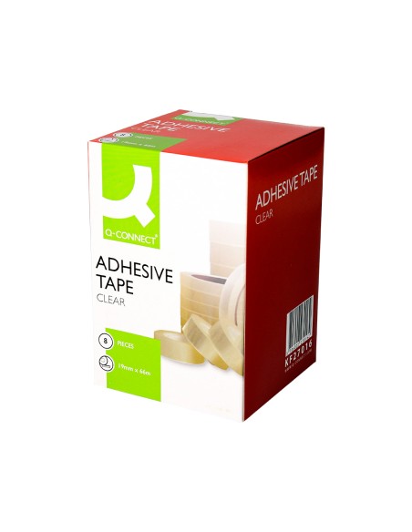 CI | Cinta adhesiva q-connect 66 mt x 19 mm