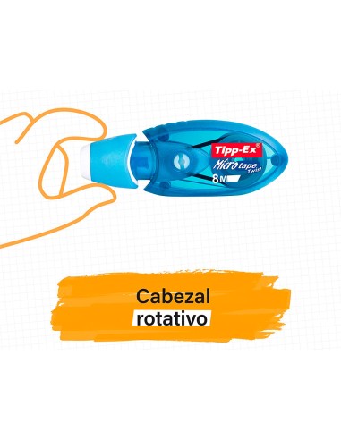 CI | Corrector tipp-ex micro tape twist 5mm x 8m