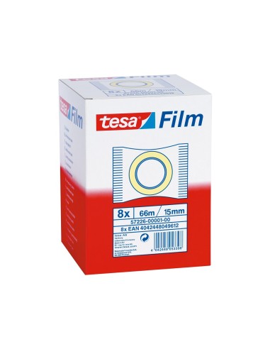 CI | Cinta adhesiva tesa standar 66 mt x 15 mm